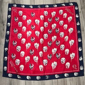 Gorgeous Alexander Mcqueen Silk Scarf